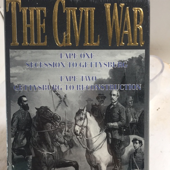 VHS tapes New in package old stock Civil War set tapes 1& 2 1861-1865 - Picture 6 of 10